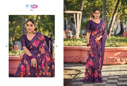 Falguni Vol 3 Vipul Georgette Sarees Exporter India
