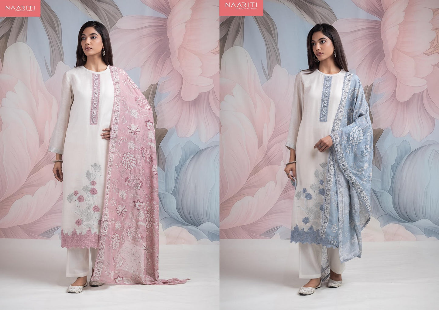 Falqi Naariti Linen Pant Style Suits Wholesaler
