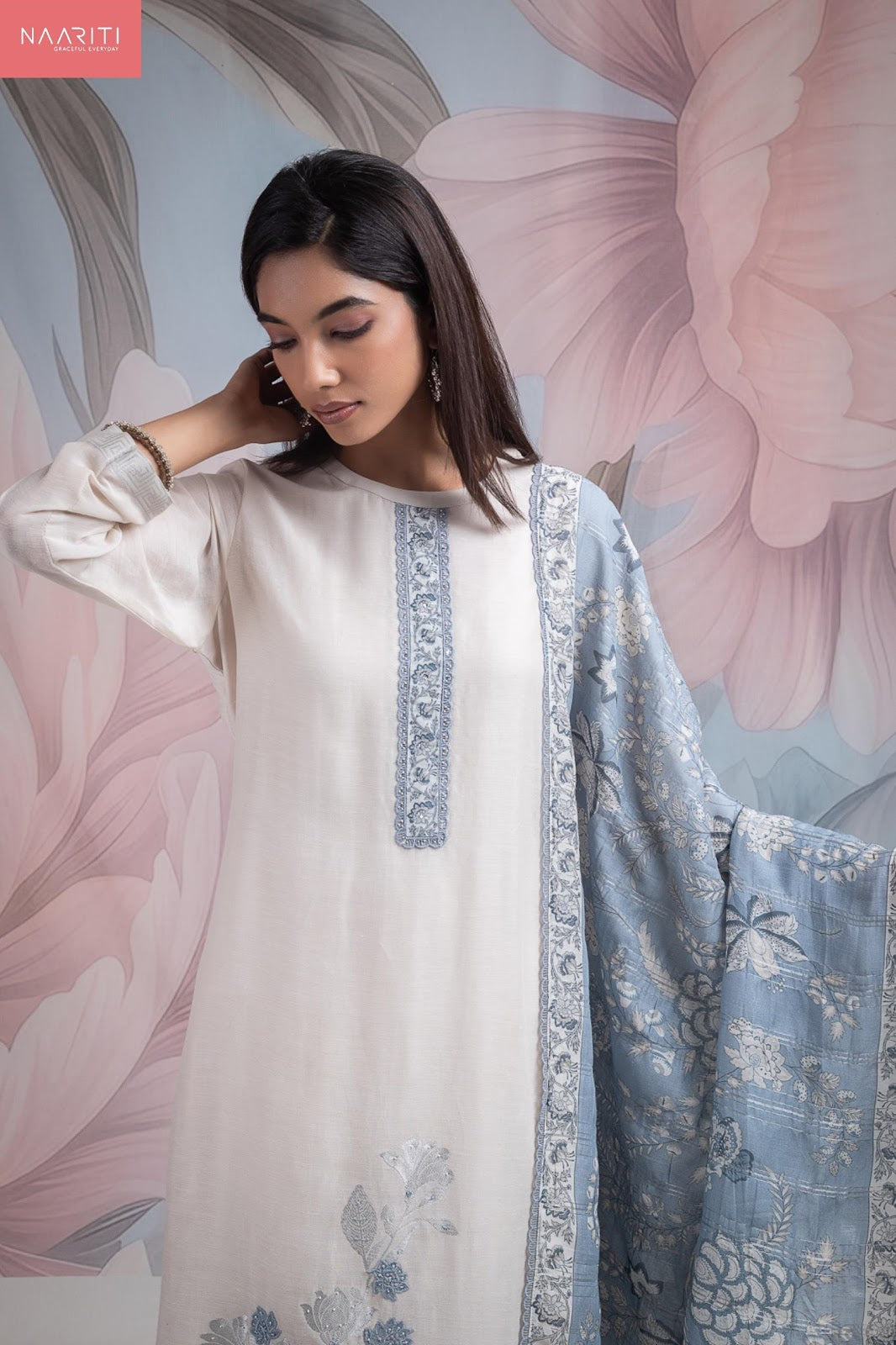 Falqi Naariti Linen Pant Style Suits Wholesaler