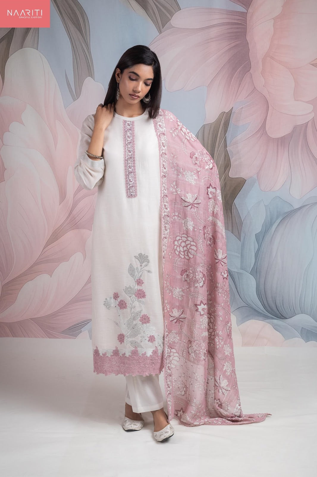 Falqi Naariti Linen Pant Style Suits Wholesaler