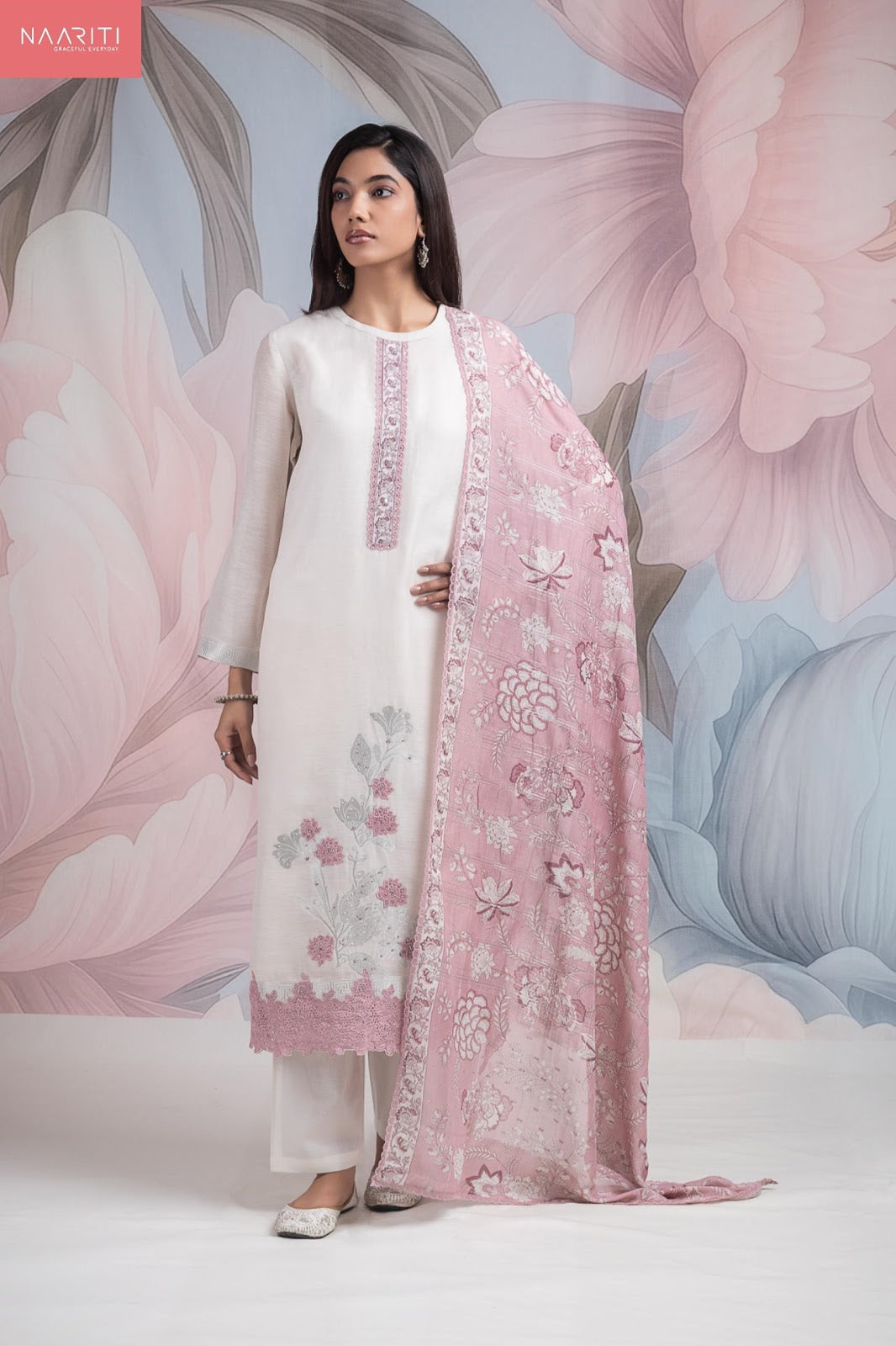 Falqi Naariti Linen Pant Style Suits Wholesaler