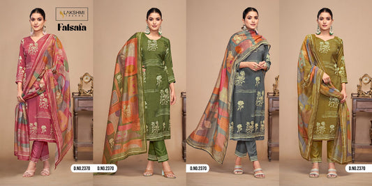 Falsafa Laxmi Trendz Pure Viscose Pant Style Suits Manufacturer India