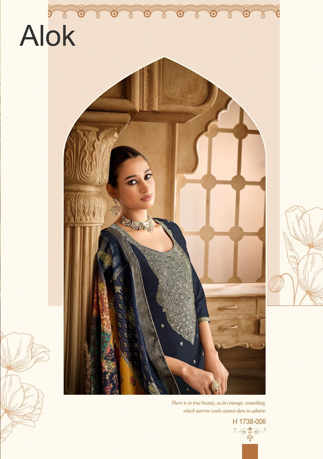 Falsafaa Edition 16 Alok Dola Jacquard Karachi Salwar Suits Wholesale Price