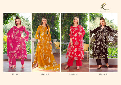 Fancy Formals Rakhi Fashion Pure Viscose Pant Style Suits Wholesale Price