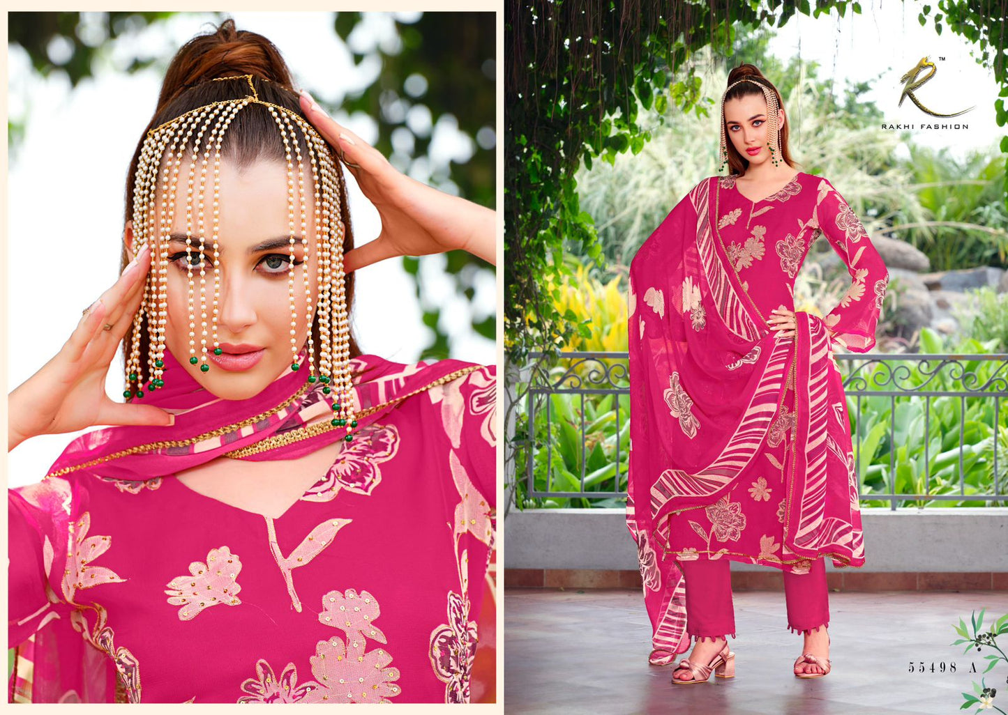 Fancy Formals Rakhi Fashion Pure Viscose Pant Style Suits Wholesale Price