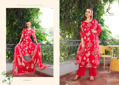 Fancy Formals Rakhi Fashion Pure Viscose Pant Style Suits Wholesale Price