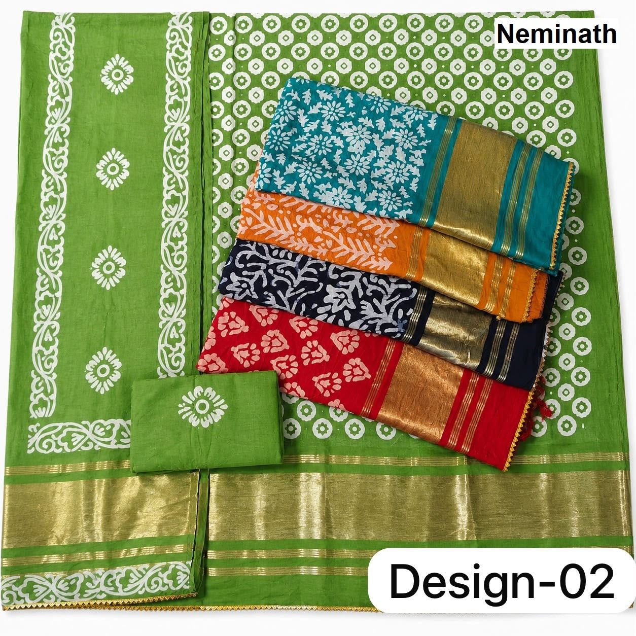 Fancy Lagidi Patto Batik Neminath Viscose Salwar Suits Wholesaler