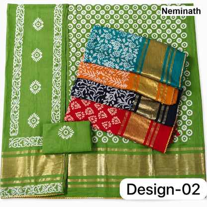 Fancy Lagidi Patto Batik Neminath Viscose Salwar Suits Wholesaler