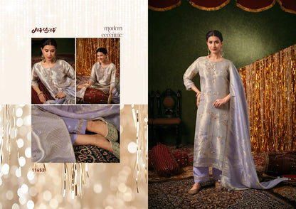 Fankar Jay Vijay Bemberg Pant Style Suits Wholesale Price