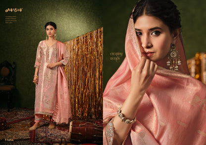 Fankar Jay Vijay Bemberg Pant Style Suits Wholesale Price