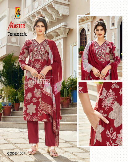 Fantastic Master Vertican Readymade Pant Style Suits Wholesaler India