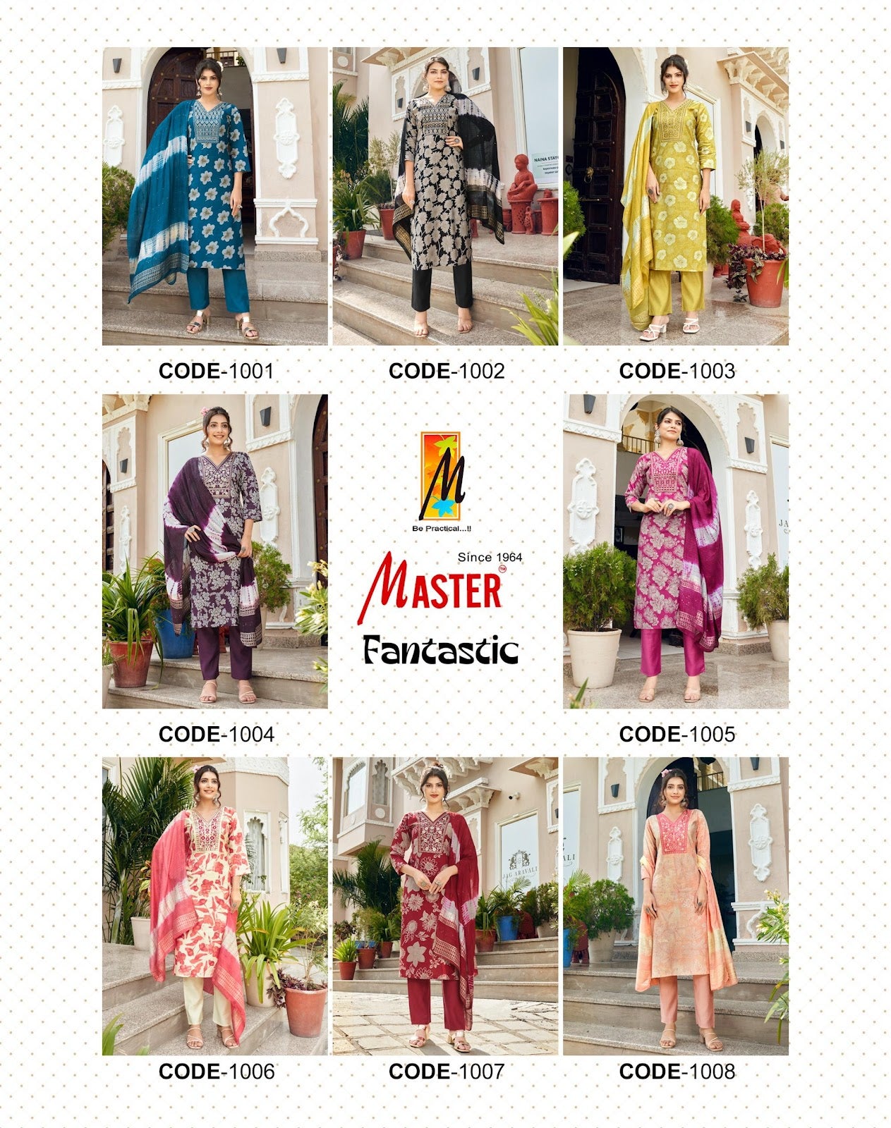 Fantastic Master Vertican Readymade Pant Style Suits Wholesaler India