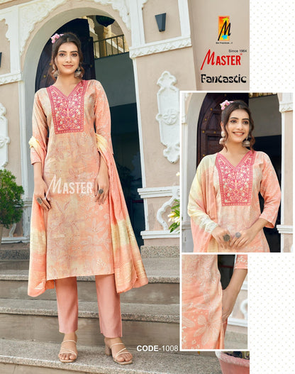 Fantastic Master Vertican Readymade Pant Style Suits Wholesaler India