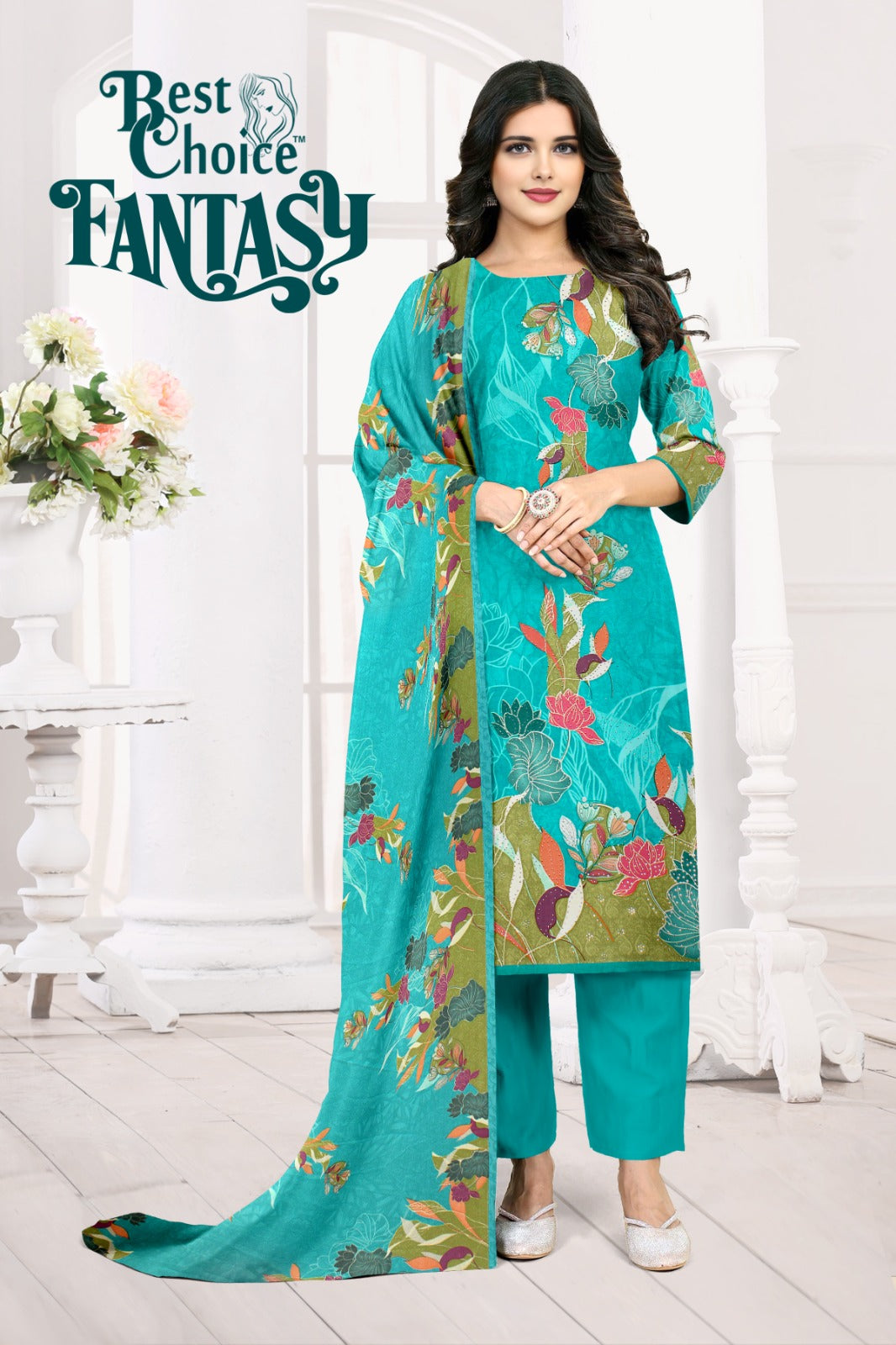 Fantasy Best Choice Pure Rayon Pant Style Suits Manufacturer Ahmedabad