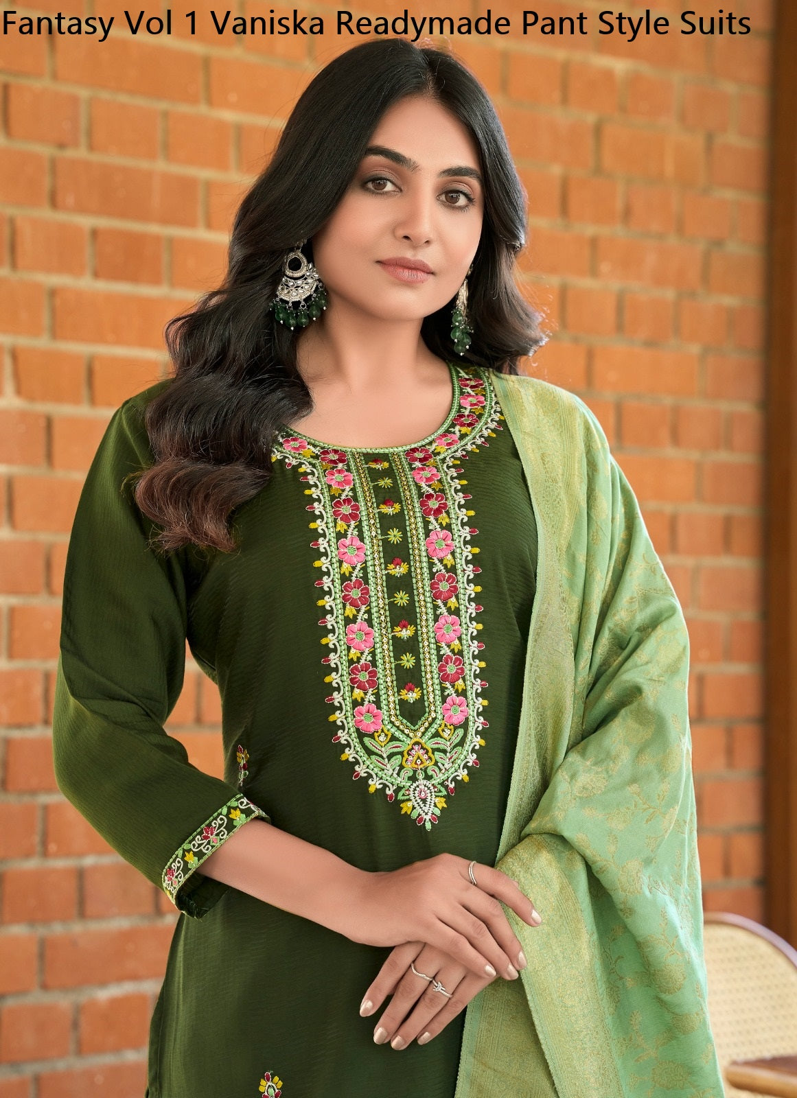 Fantasy Vol 1 Vaniska Viscose Readymade Pant Style Suits Supplier Gujarat