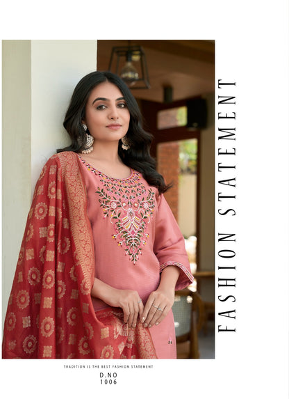 Fantasy Vol 1 Vaniska Viscose Readymade Pant Style Suits Supplier Gujarat