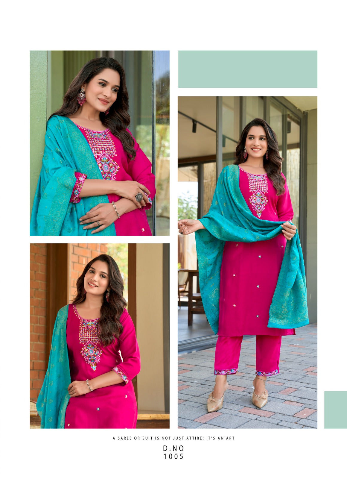 Fantasy Vol 1 Vaniska Viscose Readymade Pant Style Suits Supplier Gujarat