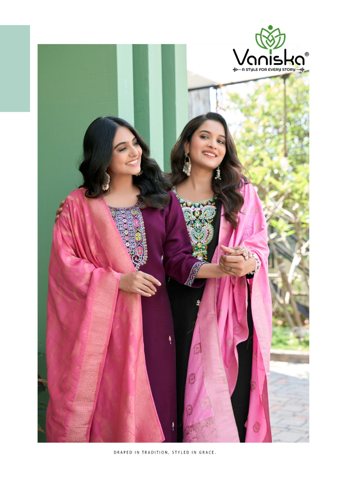 Fantasy Vol 1 Vaniska Viscose Readymade Pant Style Suits Supplier Gujarat