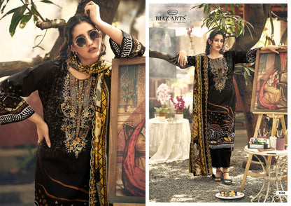 Farah Abu Saeed Riaz Art Lawn Karachi Salwar Suits Wholesale Price