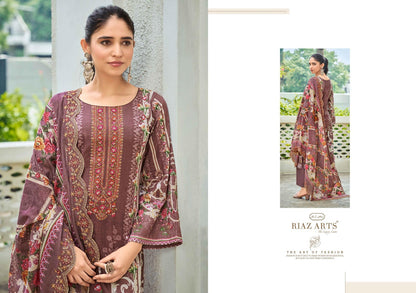 Farah Riaz Art Cotton Lawn Karachi Salwar Suits Supplier Ahmedabad