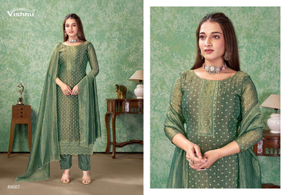 Farah Vishnu Impex Salsa Pant Style Suits Wholesaler Gujarat