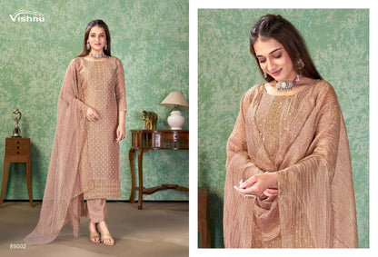 Farah Vishnu Impex Salsa Pant Style Suits Wholesaler Gujarat