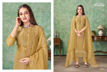 Farah Vishnu Impex Salsa Pant Style Suits Wholesaler Gujarat