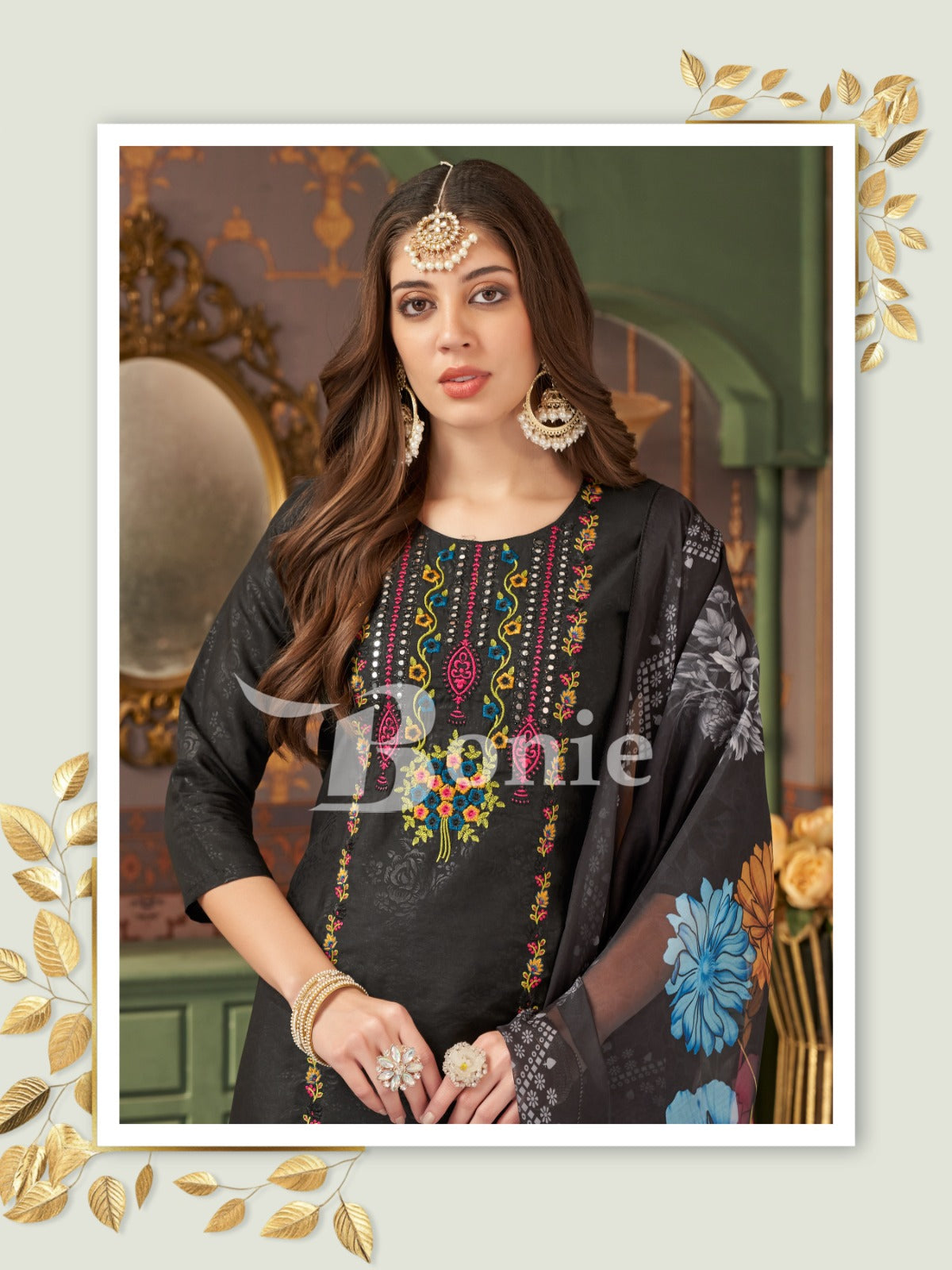Farah Vol 1 Bonie Roman Readymade Pant Style Suits Manufacturer Gujarat