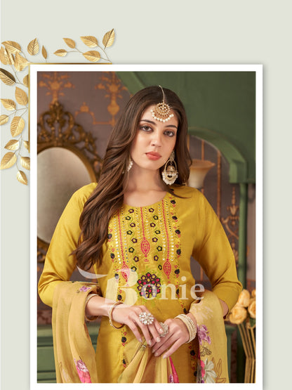 Farah Vol 1 Bonie Roman Readymade Pant Style Suits Manufacturer Gujarat