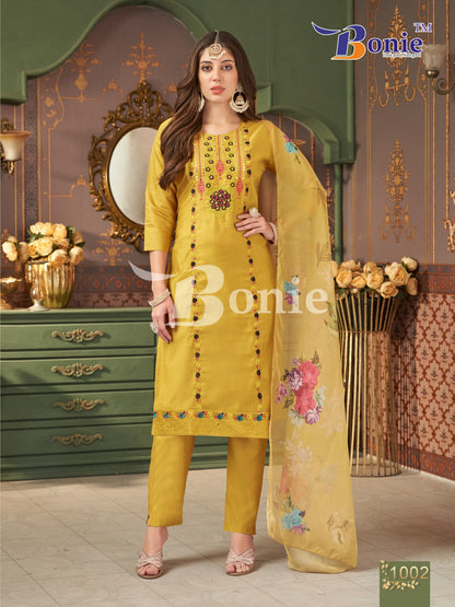 Farah Vol 1 Bonie Roman Readymade Pant Style Suits Manufacturer Gujarat