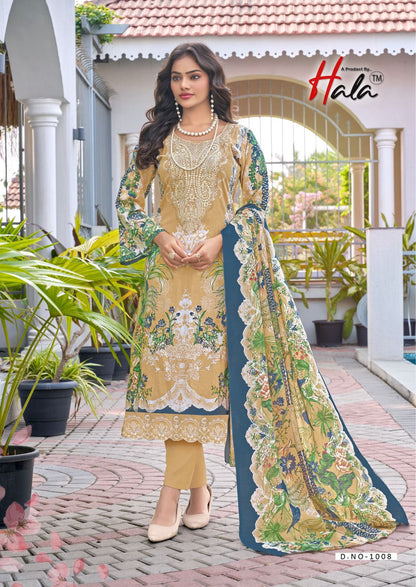 Farah Vol 1 Hala Cotton Karachi Salwar Suits Supplier