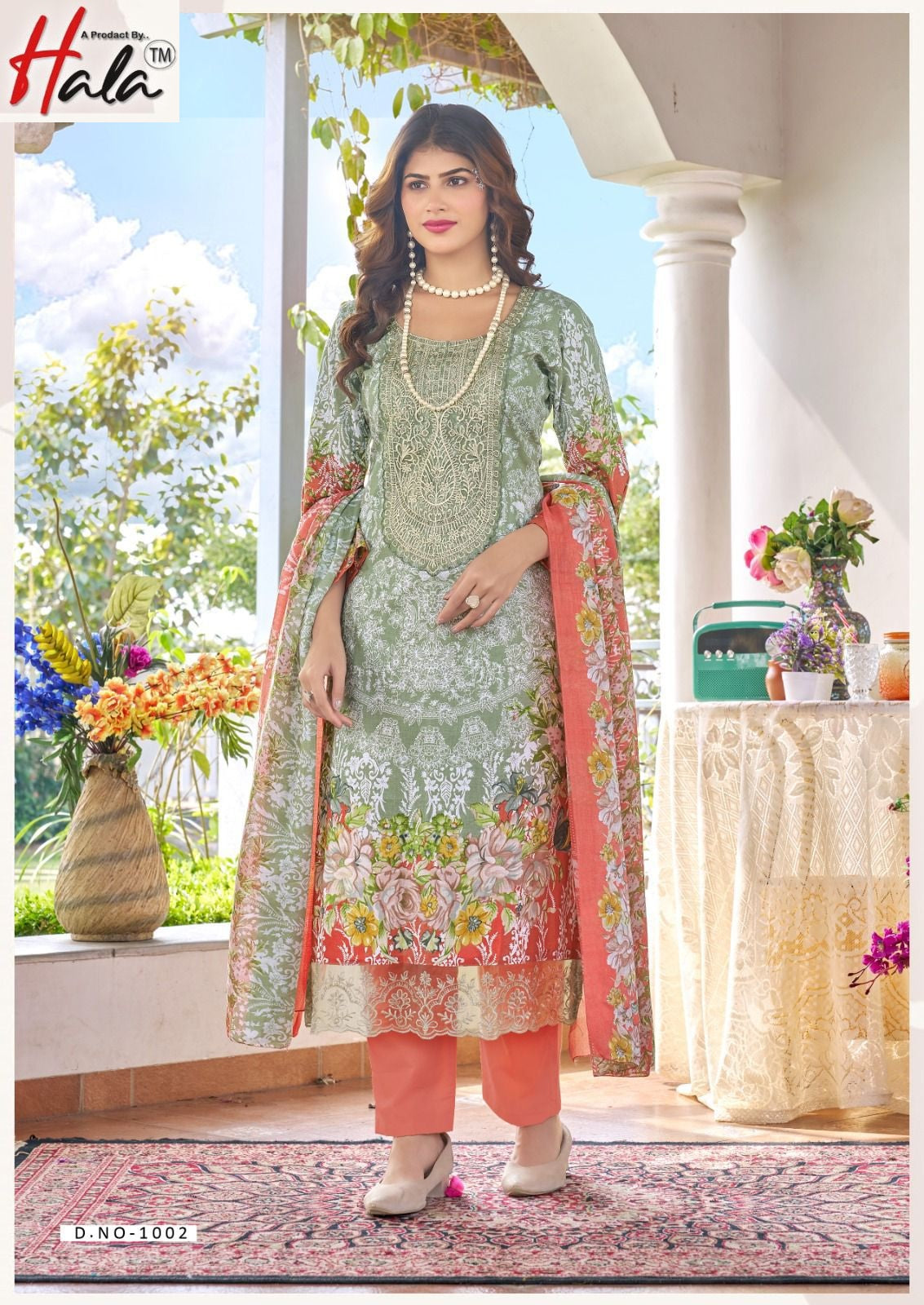 Farah Vol 1 Hala Cotton Karachi Salwar Suits Supplier