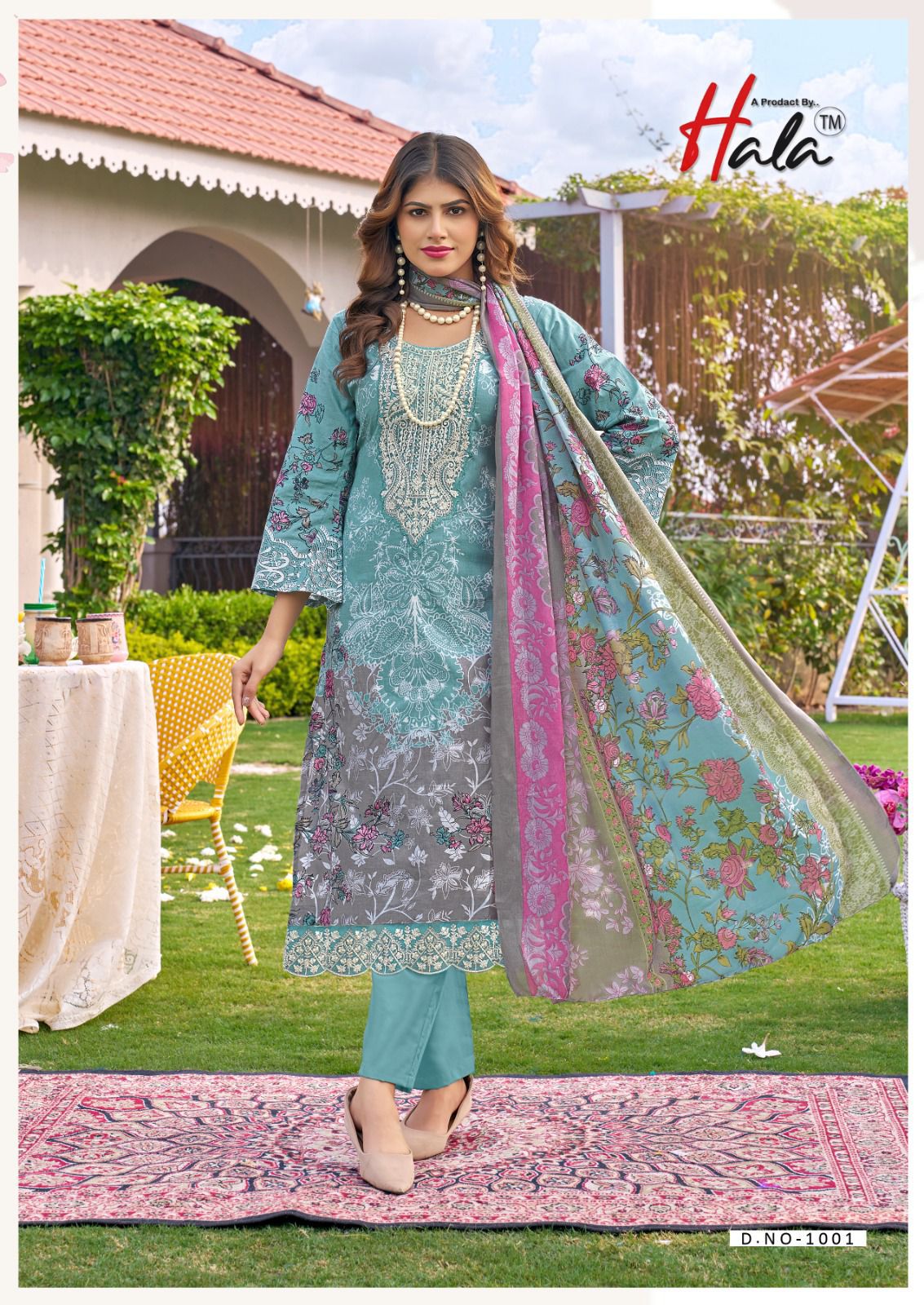 Farah Vol 1 Hala Cotton Karachi Salwar Suits Supplier
