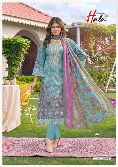 Farah Vol 1 Hala Cotton Karachi Salwar Suits Supplier