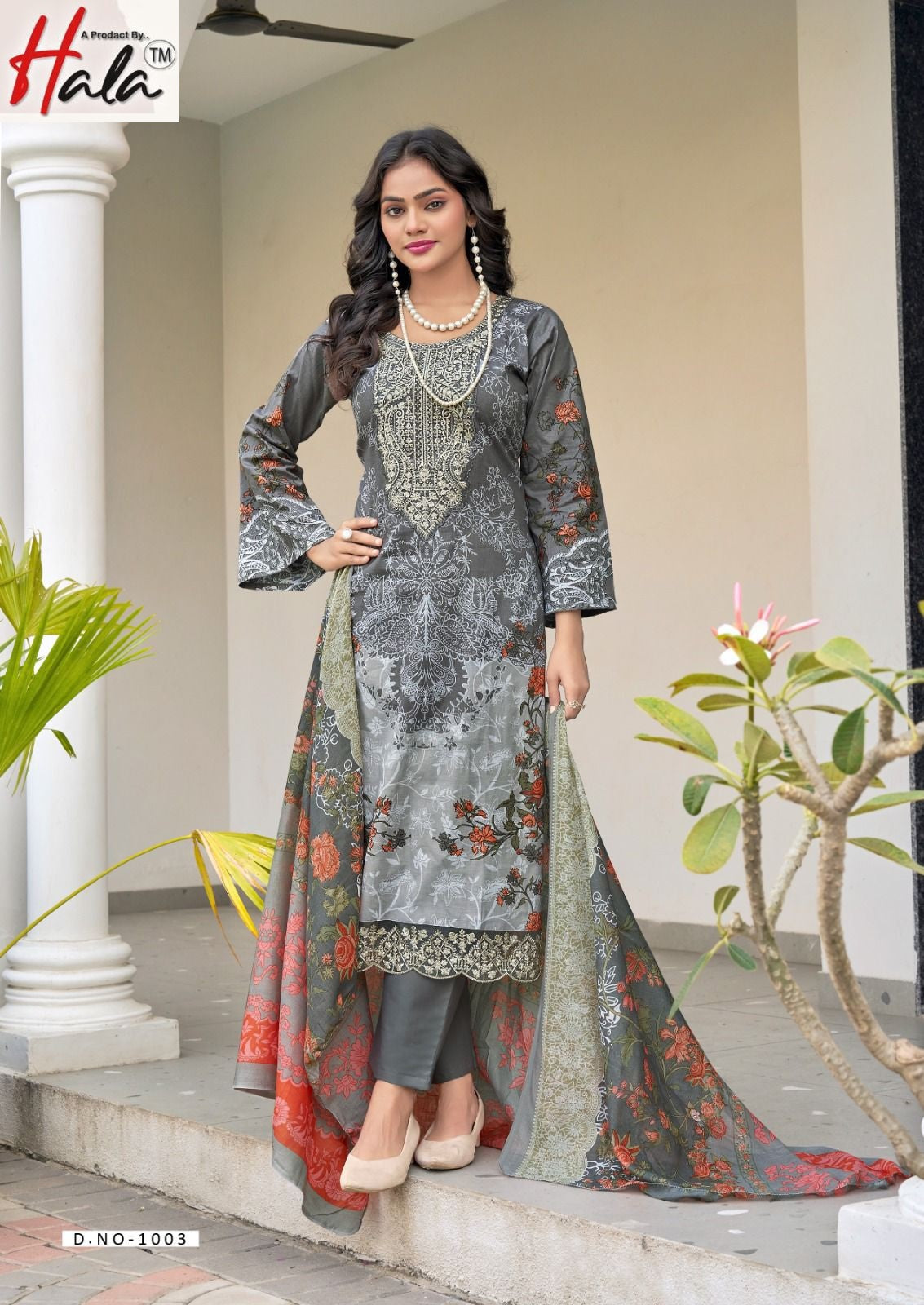 Farah Vol 1 Hala Cotton Karachi Salwar Suits Supplier