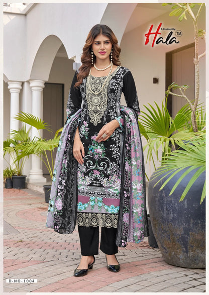 Farah Vol 1 Hala Cotton Karachi Salwar Suits Supplier