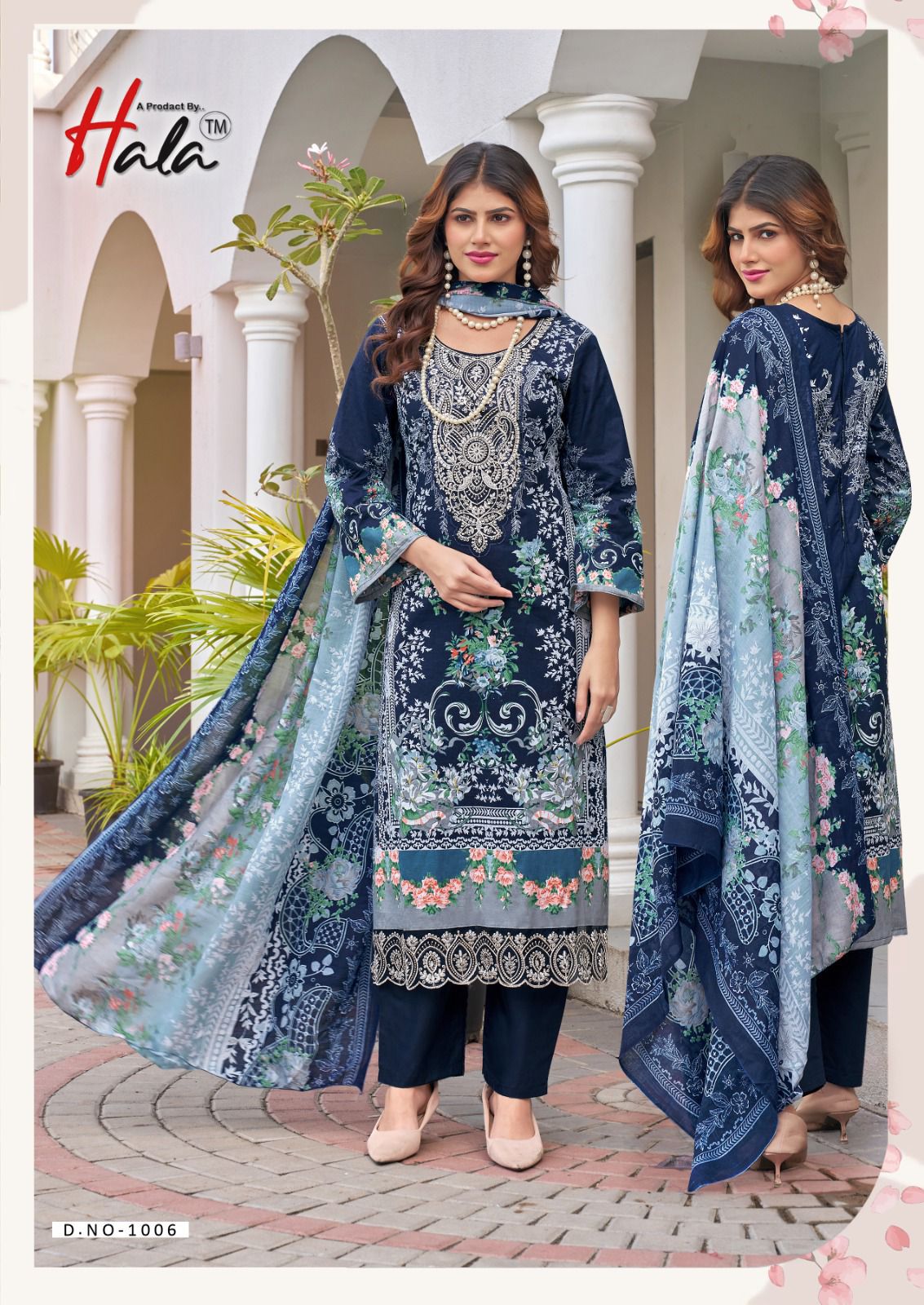Farah Vol 1 Hala Cotton Karachi Salwar Suits Supplier