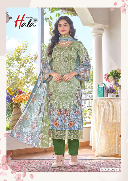 Farah Vol 1 Hala Cotton Karachi Salwar Suits Supplier