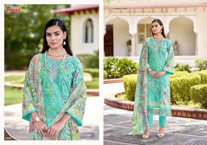 Farah Vol 22 Pakiza Prints Lawn Cotton Karachi Salwar Suits Wholesale Rate
