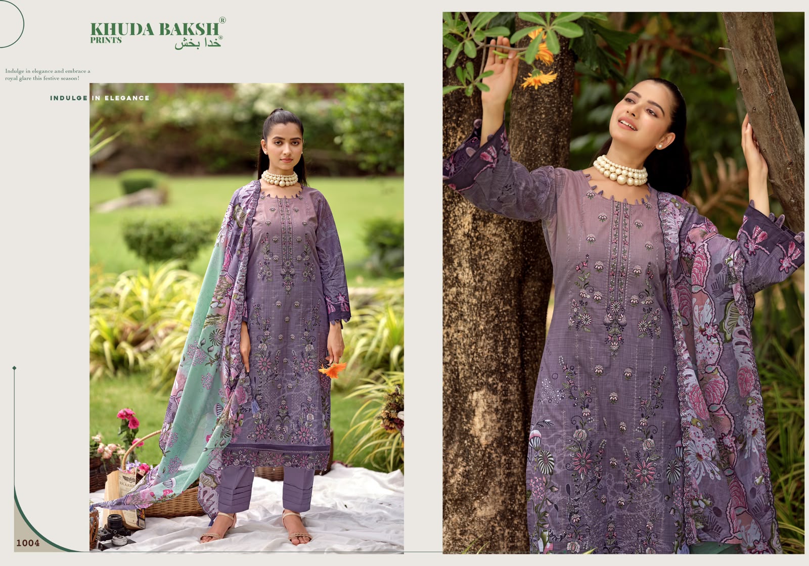 Farah Vol 2 Khuda Baksh Prints Lawn Cotton Karachi Salwar Suits Manufacturer Gujarat