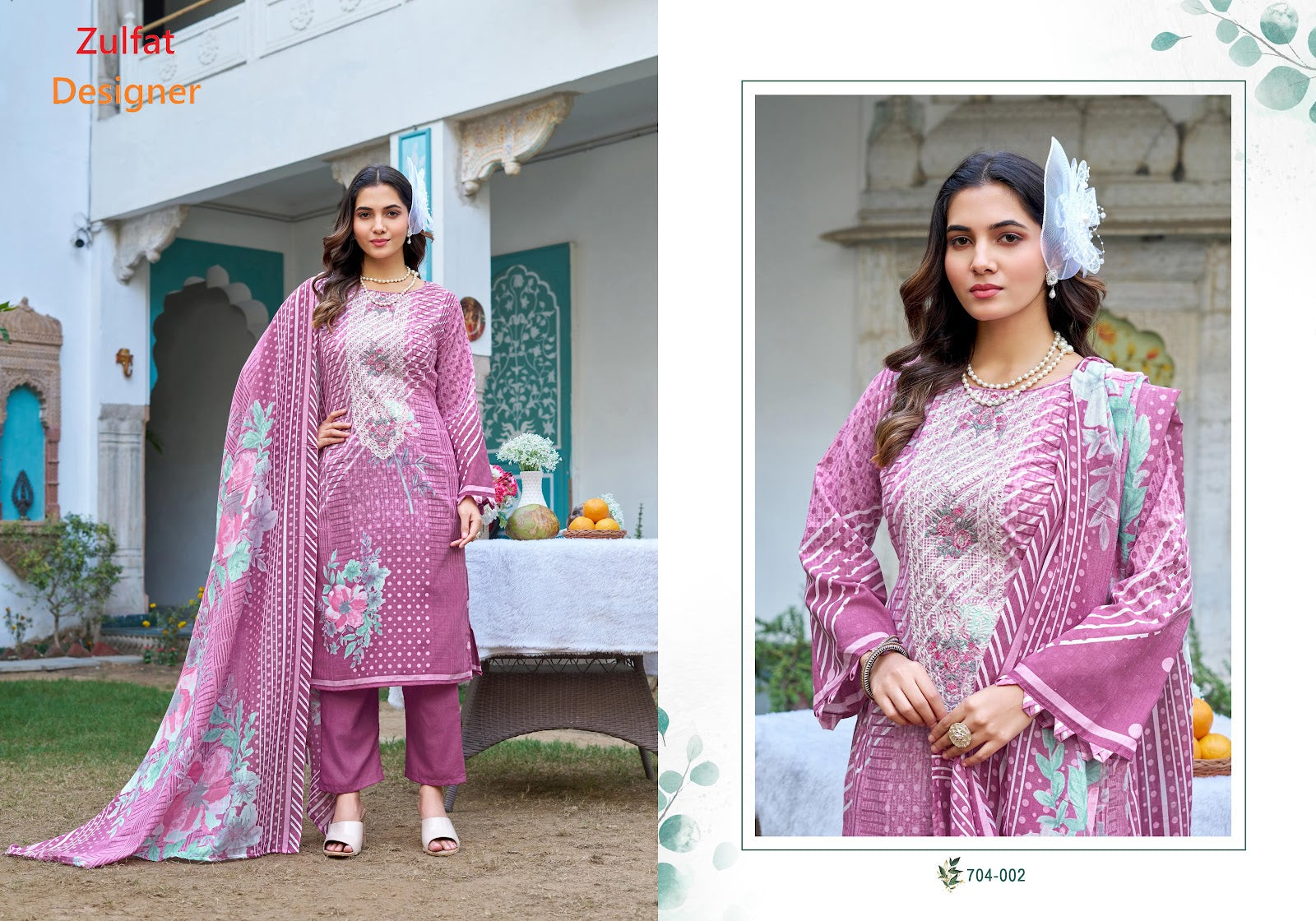 Farah Vol 2 Zulfat Designer Cotton Karachi Salwar Suits Wholesaler