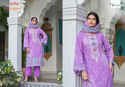 Farah Vol 2 Zulfat Designer Cotton Karachi Salwar Suits Wholesaler