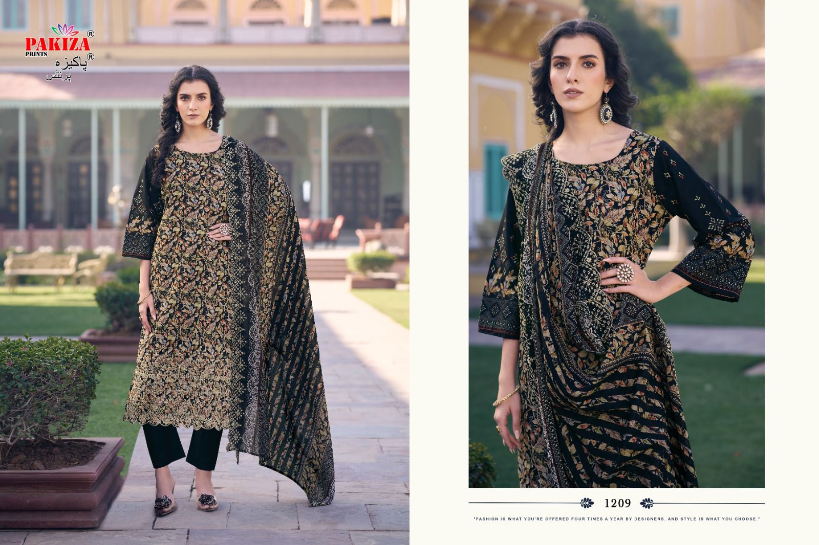 Faraz Nx Vol 12 Pakiza Prints Lawn Cotton Karachi Salwar Suits Wholesaler