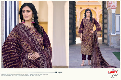 Faraz Nx Vol 12 Pakiza Prints Lawn Cotton Karachi Salwar Suits Wholesaler