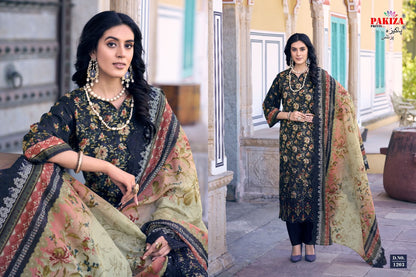 Faraz Nx Vol 12 Pakiza Prints Lawn Cotton Karachi Salwar Suits Wholesaler
