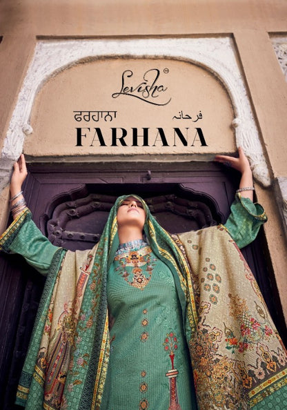 Farhana Levisha Pashmina Suits Wholesaler Ahmedabad