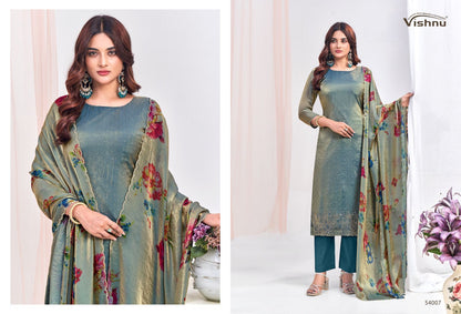 Farhana Vishnu Impex Silk Pant Style Suits Supplier India