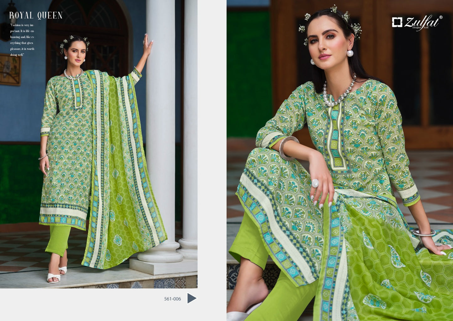 Farhana Vol 8 Zulfat Designer Cotton Karachi Salwar Suits Wholesale Price