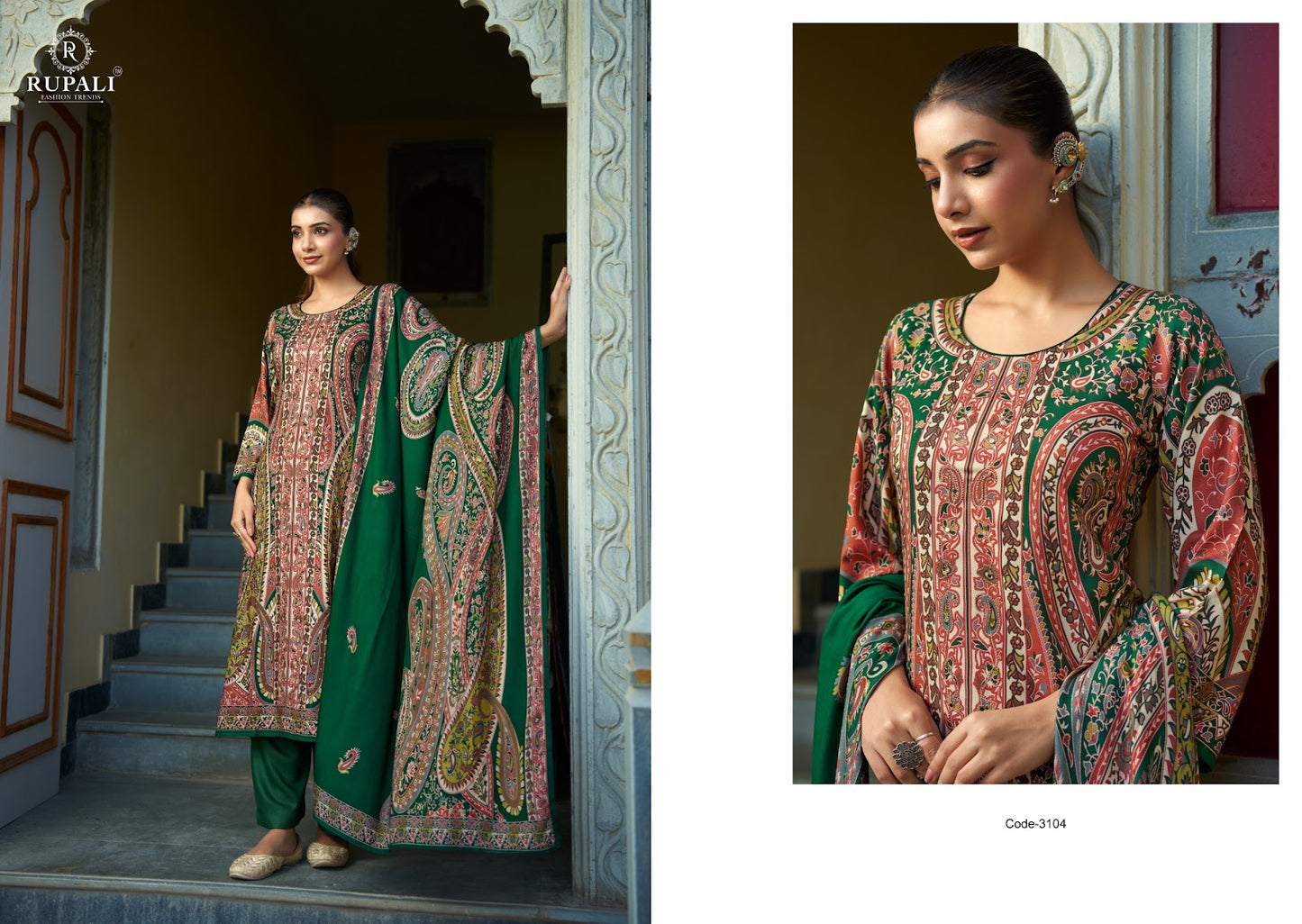 Farheen Rupali Pashmina Suits Supplier Gujarat