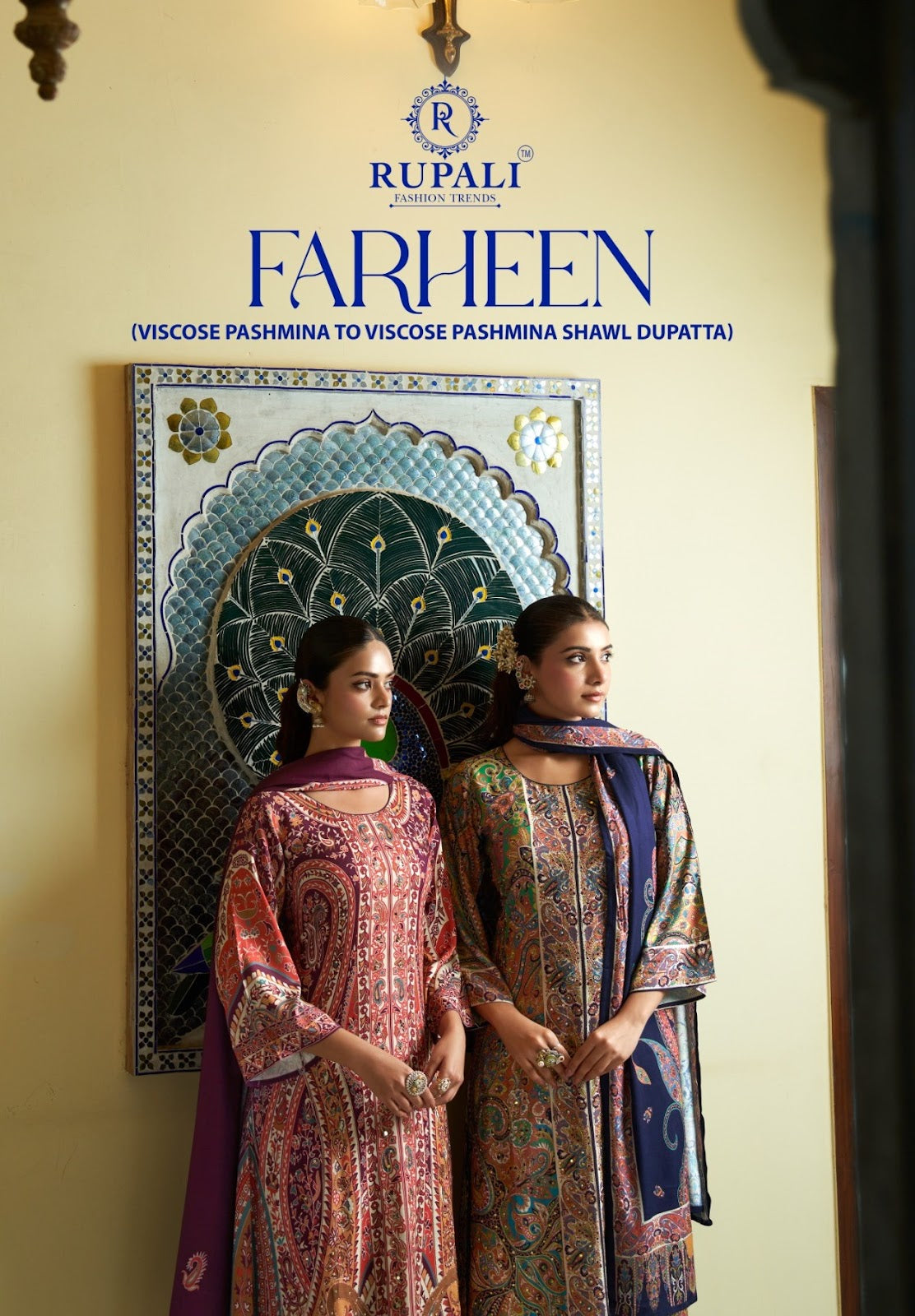 Farheen Rupali Pashmina Suits Supplier Gujarat